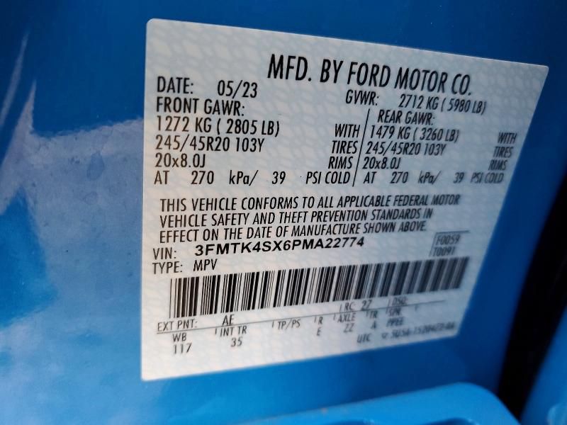 2023 Ford Mustang Mach-e gt