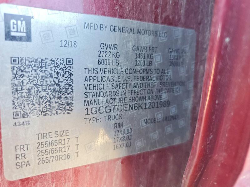 2019 Chevrolet Colorado lt