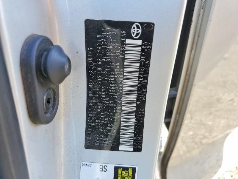 2023 Toyota Corolla le