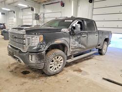 Salvage cars for sale from Copart Ham Lake, MN: 2022 GMC Sierra K3500 Denali