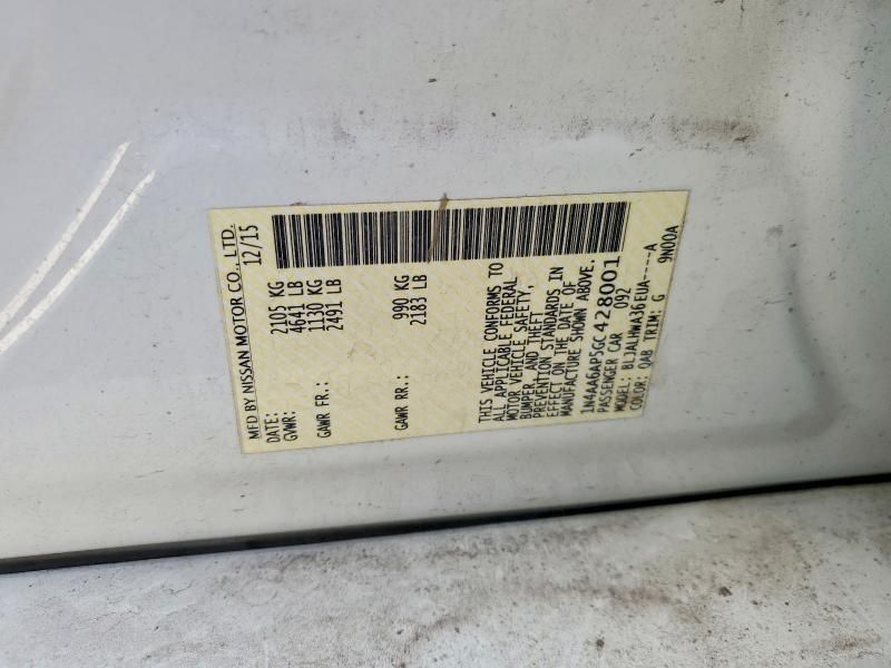 2016 Nissan Maxima 3.5s