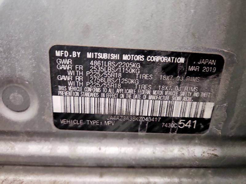 2019 Mitsubishi Outlander se