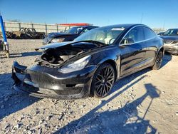 Tesla salvage cars for sale: 2018 Tesla Model 3