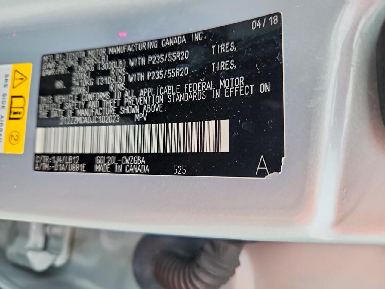 2018 Lexus Rx 350 Base