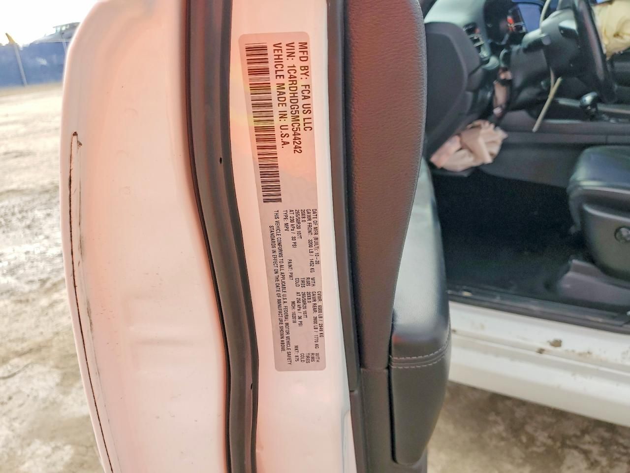 2021 Dodge Durango gt