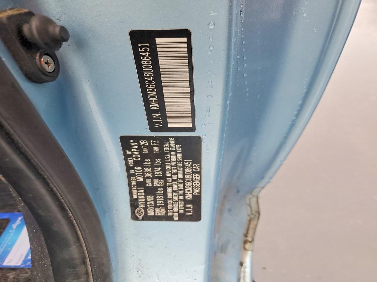 2008 Hyundai Accent gs