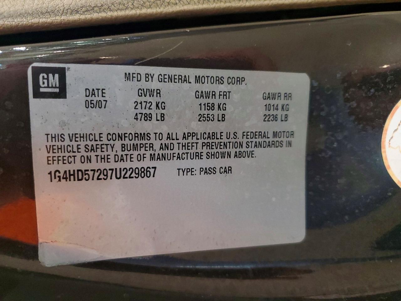 2007 Buick Lucerne cxl