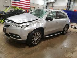 Acura mdx salvage cars for sale: 2014 Acura Mdx Technology