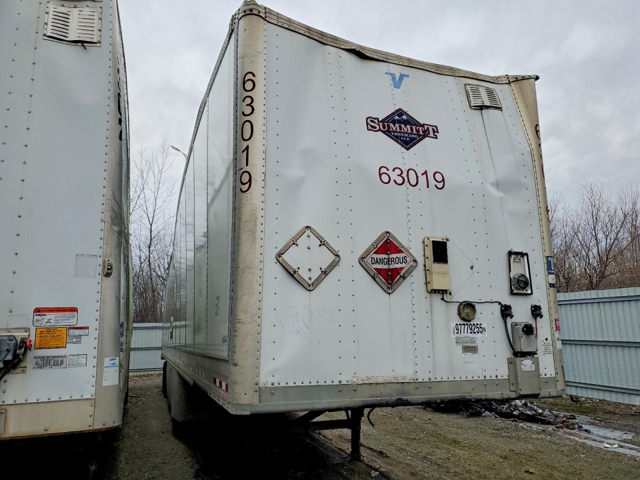 2014 Vanguard DRY Van Trailer