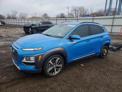 Hyundai salvage cars for sale: 2019 Hyundai Kona Ultimate