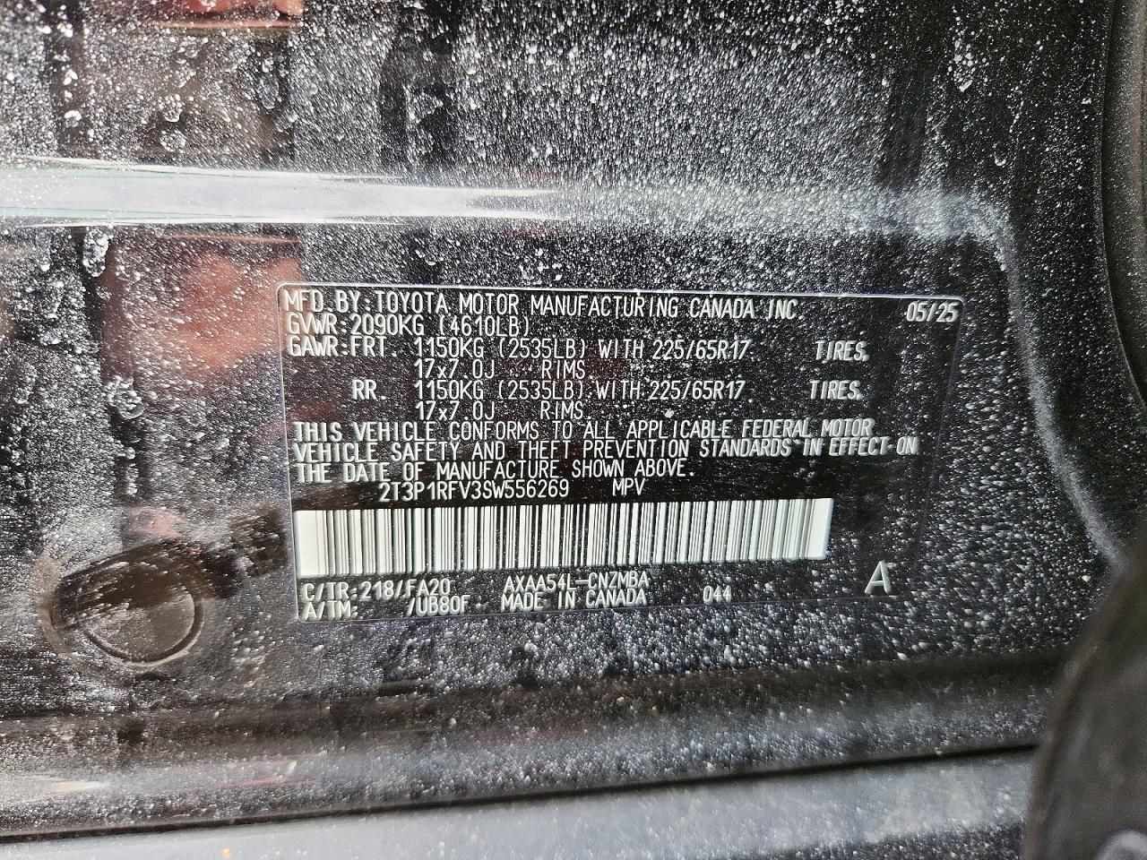 2025 Toyota Rav4 xle