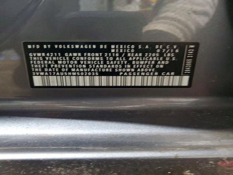 2017 Volkswagen Golf Sportwagen s