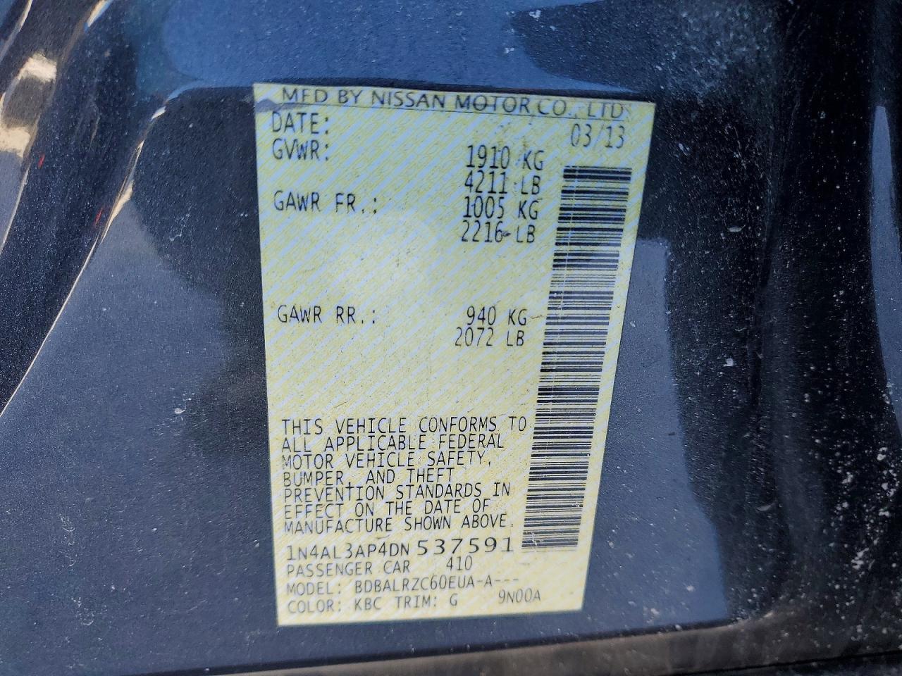 2013 Nissan Altima 2.5