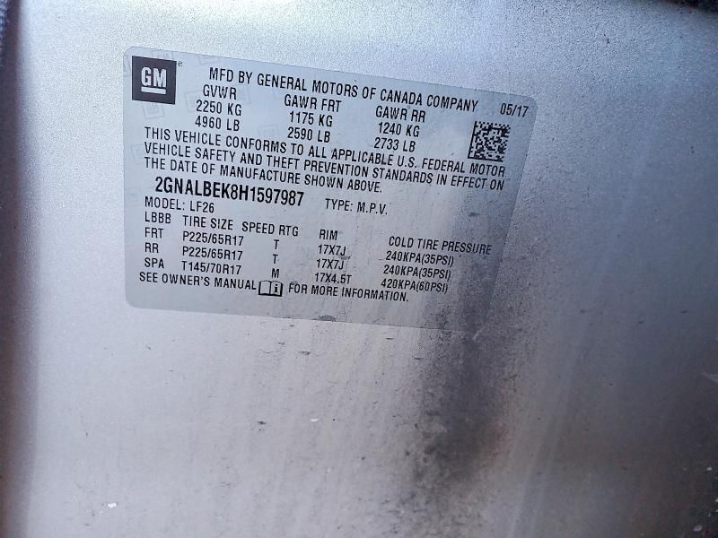 2017 Chevrolet Equinox ls