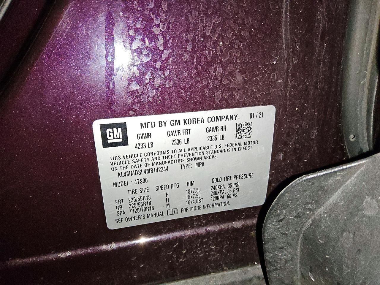 2021 Buick Encore gx Select