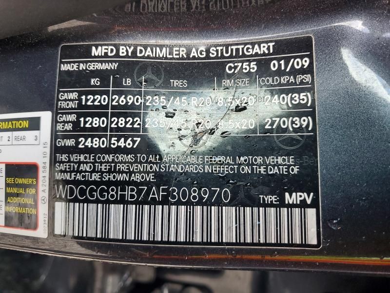 2010 Mercedes-Benz Glk 350 4matic