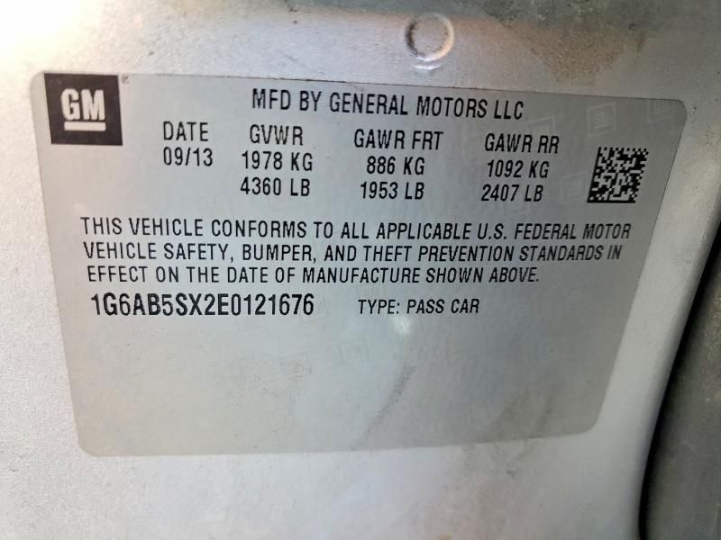 2014 Cadillac Ats Luxury