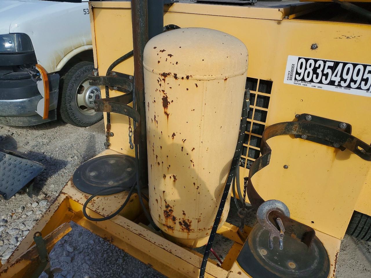 2000 Team Fenex F-101 KP Manhole Support Trailer