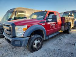Salvage trucks for sale at Grand Prairie, TX auction: 2016 Ford F550 Super Duty Utility / Service Truck