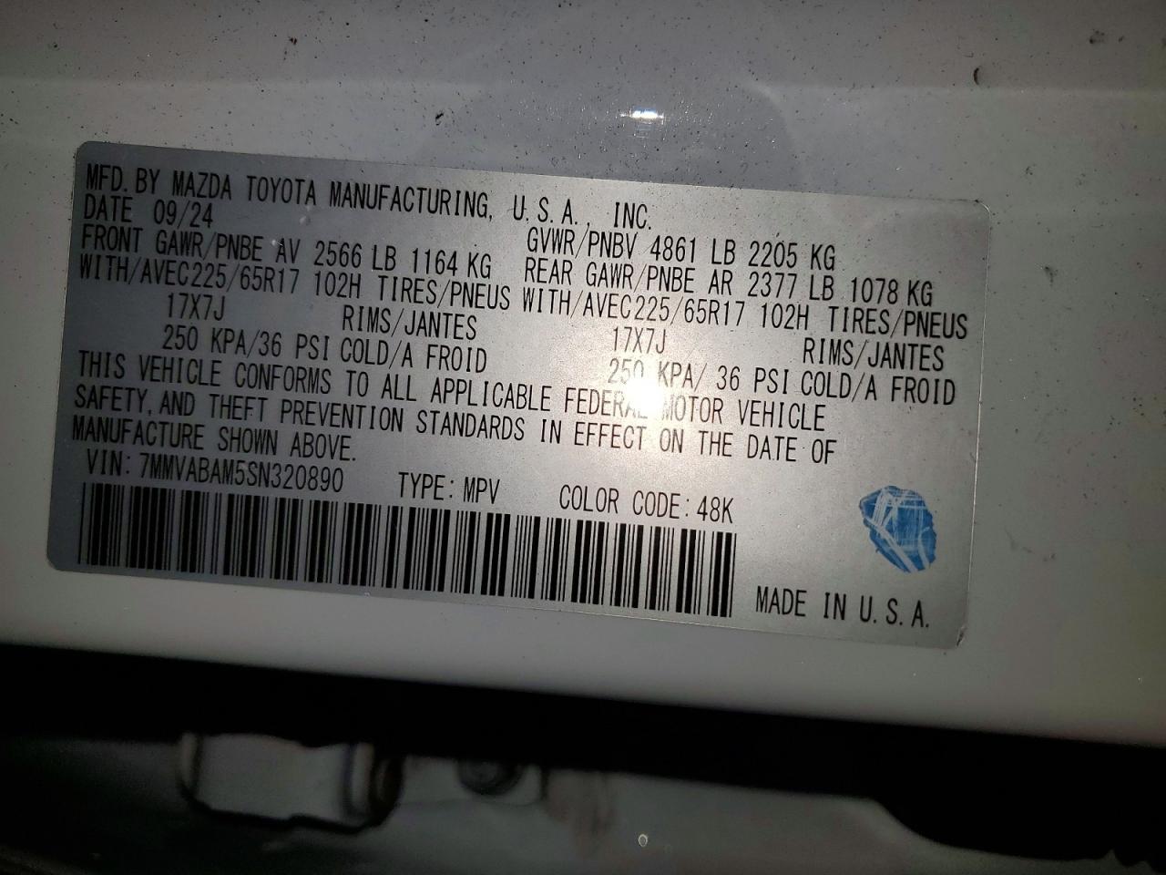 2025 Mazda Cx-50 Select