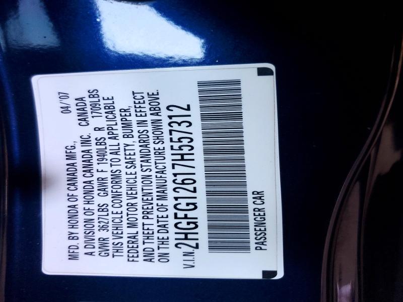 2007 Honda Civic lx