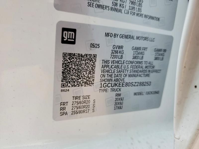 2025 Chevrolet Silverado K1500 rst