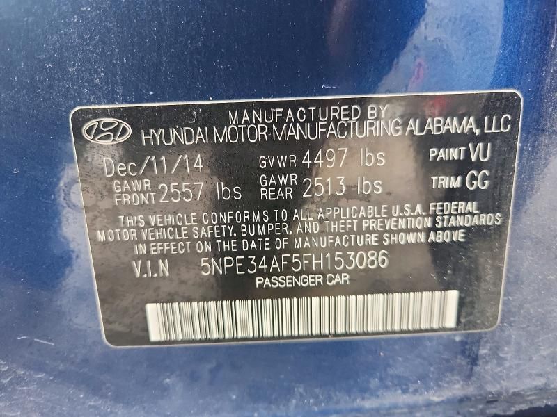 2015 Hyundai Sonata Sport