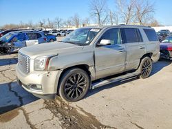 GMC salvage cars for sale: 2015 GMC Yukon Denali