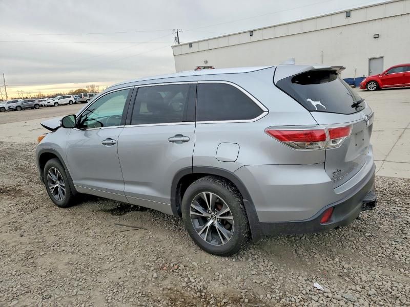 2016 Toyota Highlander xle