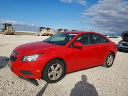 Chevrolet salvage cars for sale: 2014 Chevrolet Cruze lt