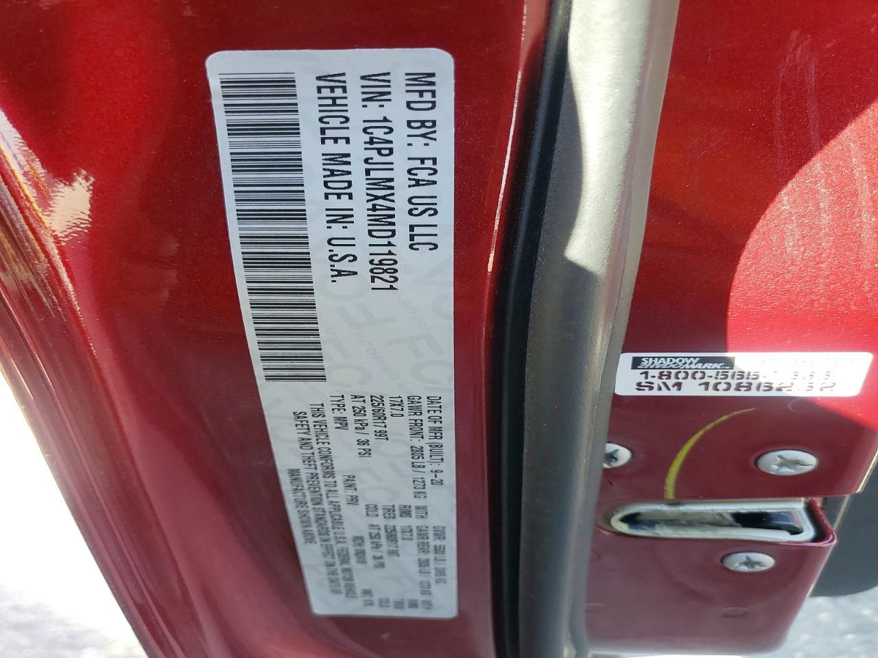 2021 Jeep Cherokee Latitude lux