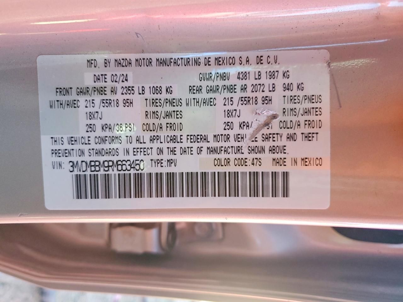 2024 Mazda Cx-30 Select