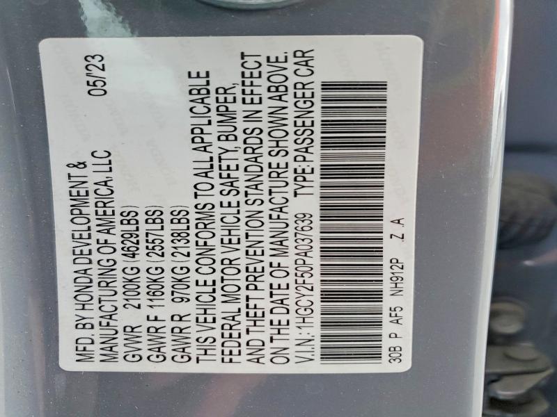2023 Honda Accord Hybrid Sport