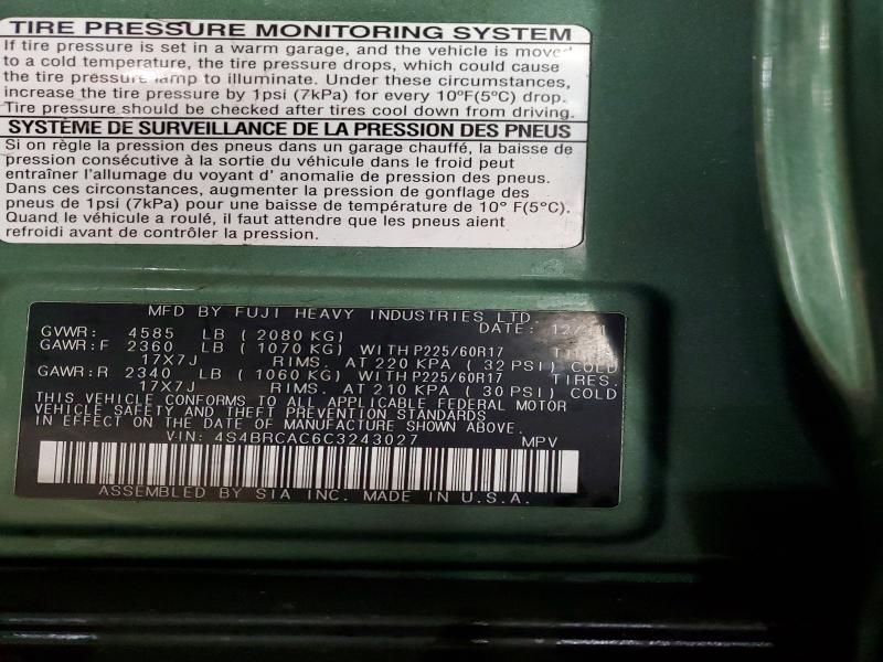 2012 Subaru Outback 2.5i