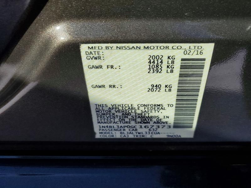 2016 Nissan Altima 3.5sl