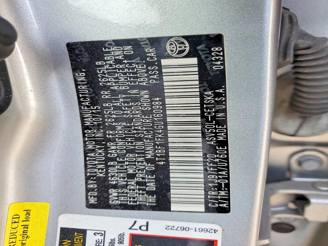 2016 Toyota Camry se