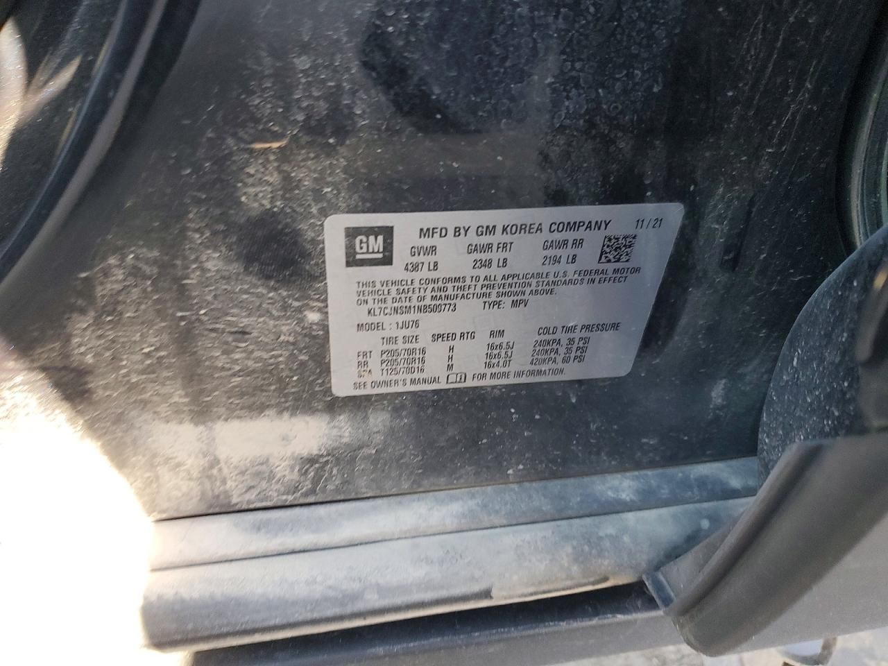 2022 Chevrolet Trax ls