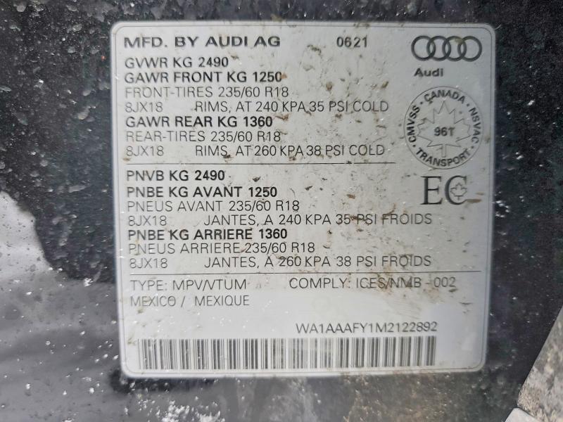 2021 Audi Q5 Premium
