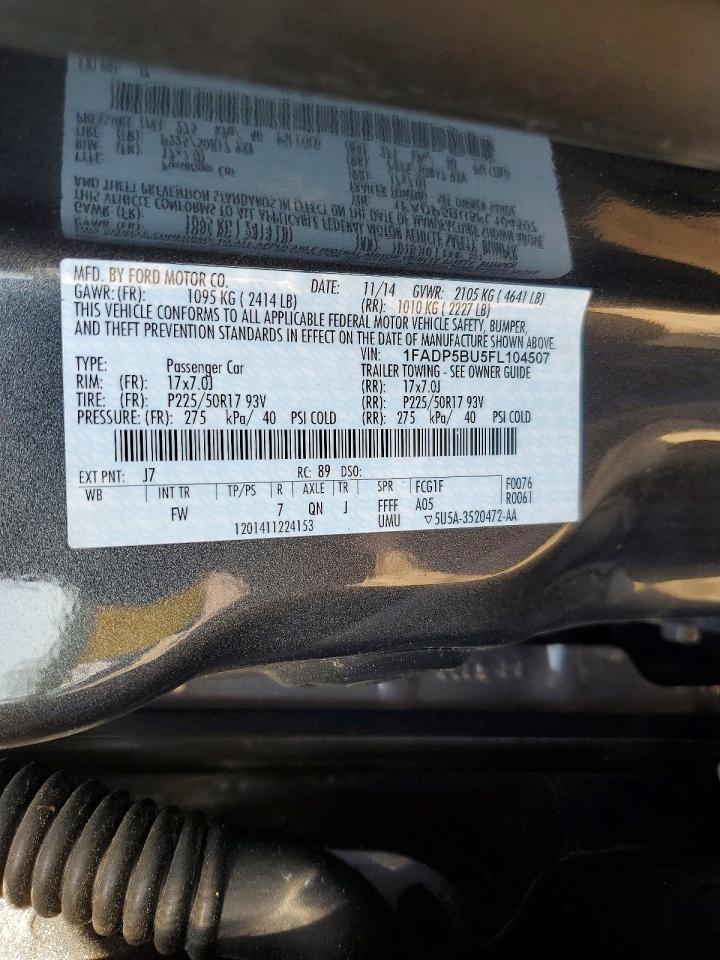 2015 Ford C-max sel