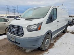 Salvage trucks for sale at Elgin, IL auction: 2018 Ford Transit T-250