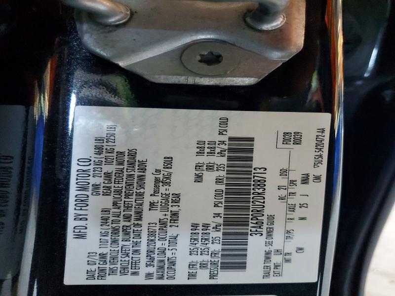 2013 Ford Fusion Titanium hev