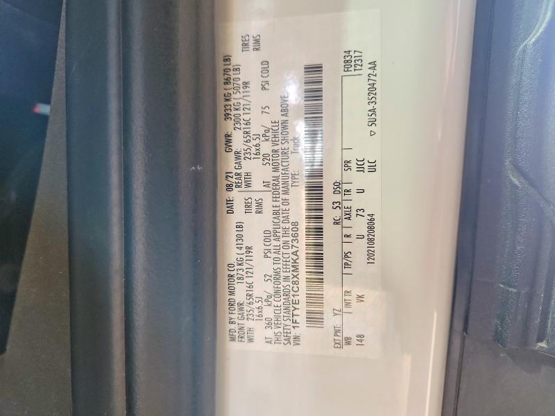 2021 Ford Transit T-150
