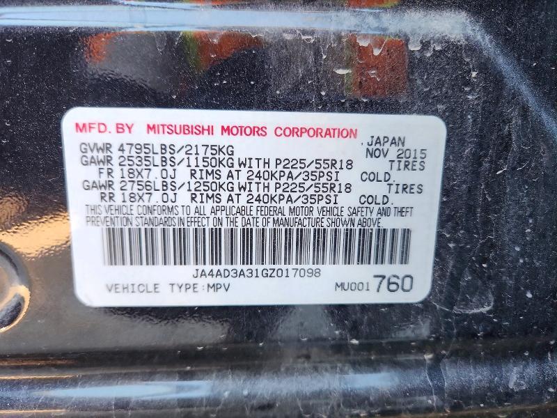 2016 Mitsubishi Outlander se