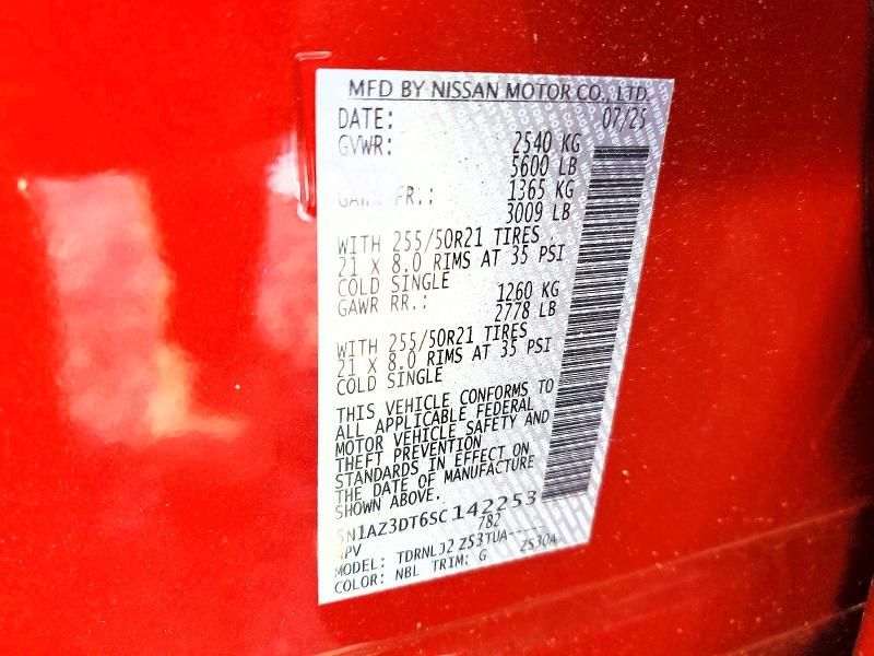 2025 Nissan Murano Platinum