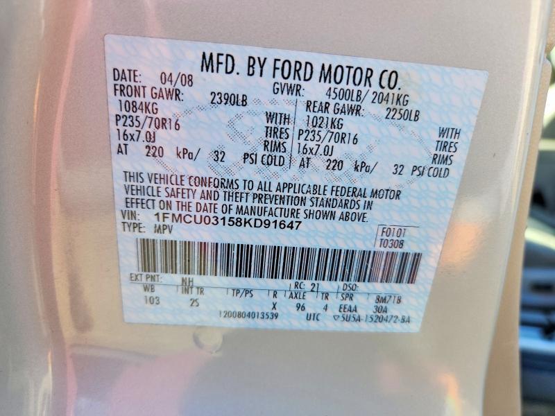 2008 Ford Escape xlt