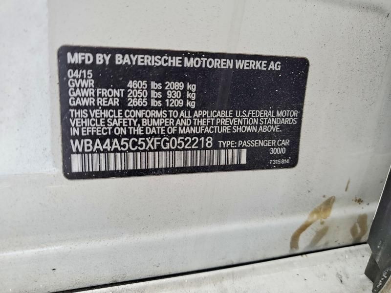 2015 BMW 428 i Gran Coupe