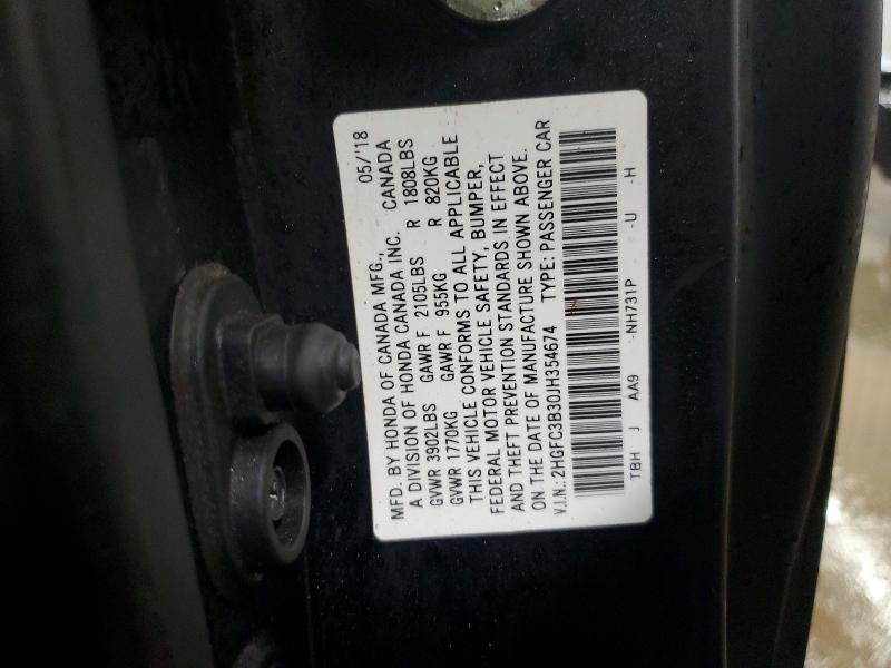 2018 Honda Civic ex