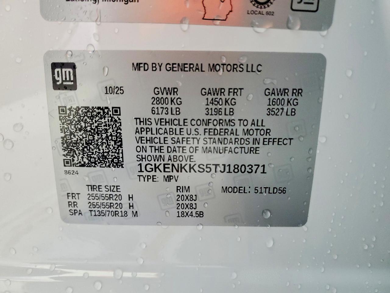 2026 GMC Acadia Elevation