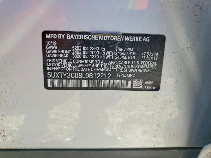 2020 BMW X3 Sdrive30i