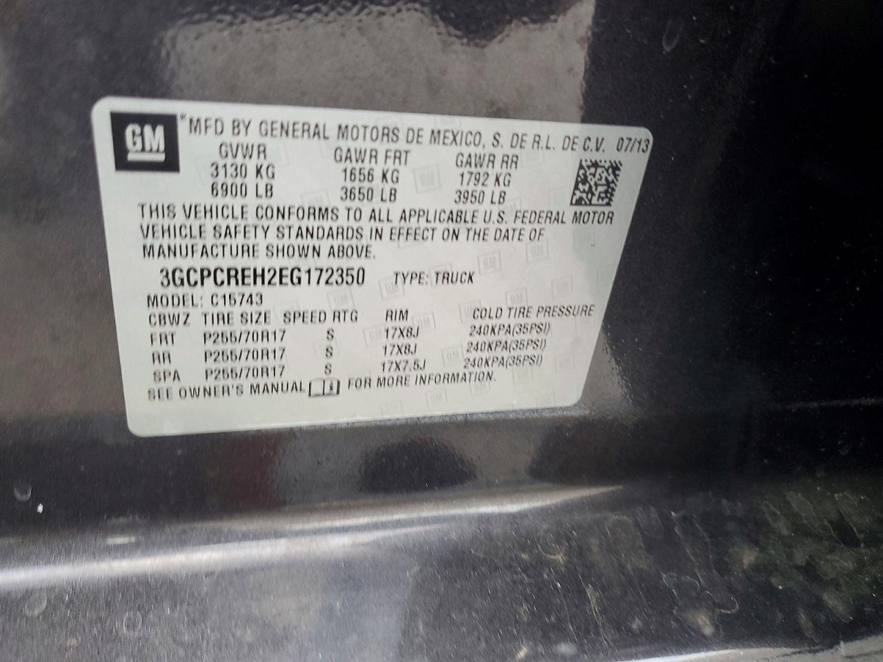 2014 Chev Silverado